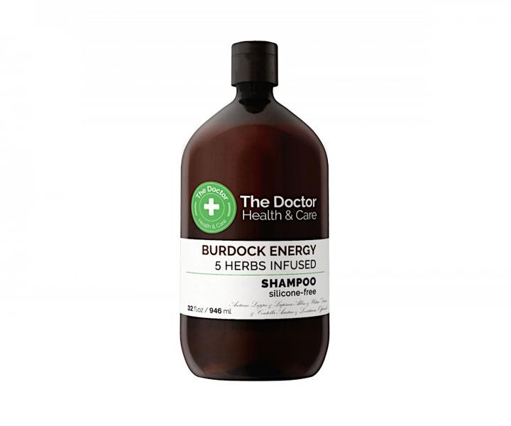 Szampon energetyzujcy ekstrakt 5 zi i energia opianu The Doctor Burdock Energy - 946 ml