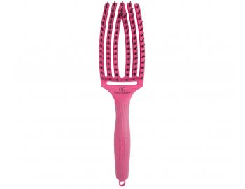 Szczotka Olivia Garden Fingerbrush Combo Medium - rowa