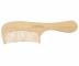 Grzebie z drewna bukowego Sibel Barburys Steamed Beech Wood - z rczk 19 x 5,5 cm