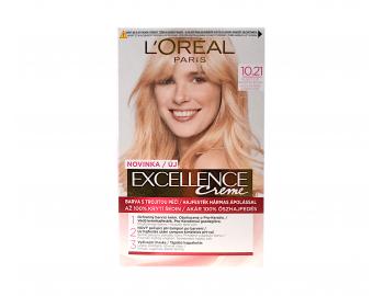 Farba do trwaej koloryzacji Loral Excellence Creme - 10.21 bardzo bardzo jasny perowy blond