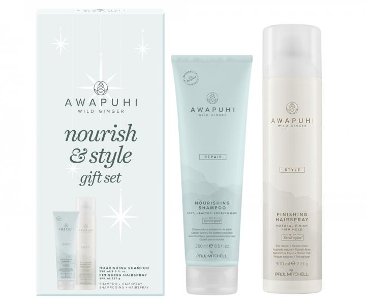 Zestaw upominkowy do regeneracji i utrwalenia wosw Paul Mitchell Awapuhi Wild Ginger Nourish & Style Gift Set