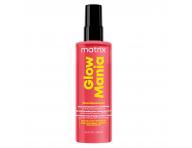 Termoochronna odywka bez spukiwania nadajca poysk i ochron matowym wosom farbowanym Matrix Glow Mania - 250 ml