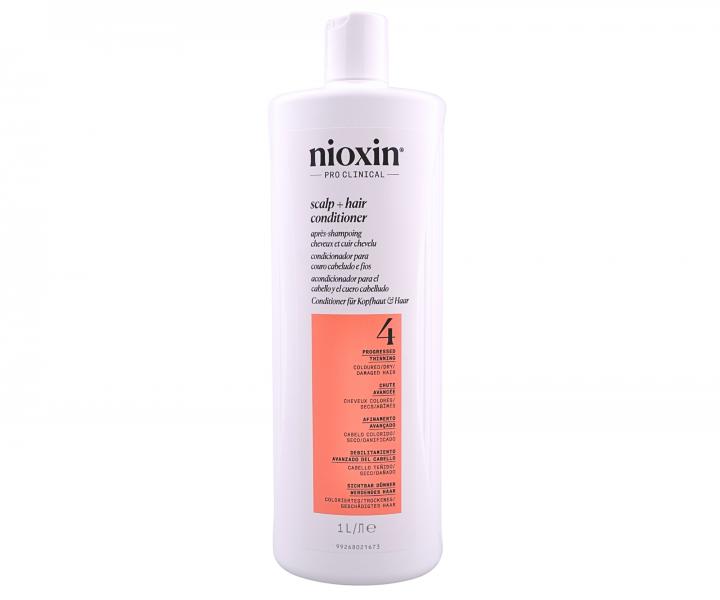 Odywka do mocno przerzedzonych wosw farbowanych Nioxin System 4 Scalp Therapy Conditioner - 1000 ml