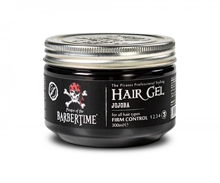 el do wosw z olejkiem jojoba maksymalnie utrwalajcy Barbertime Hair Gel Jojoba - 300 ml