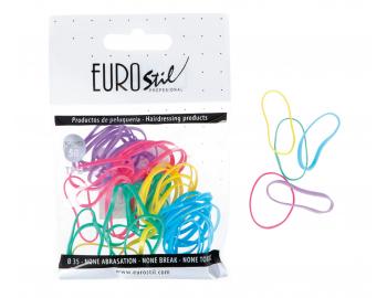 Gumki do wosw Eurostil Profesional TPU Hair Elastics For Hairstyles - 50 szt - mix kolorw