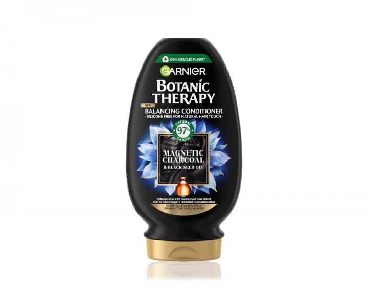 Odywka do wosw przetuszczajcych si i suchych Garnier Therapy Botanic Magnetic Charcoal - 200 ml