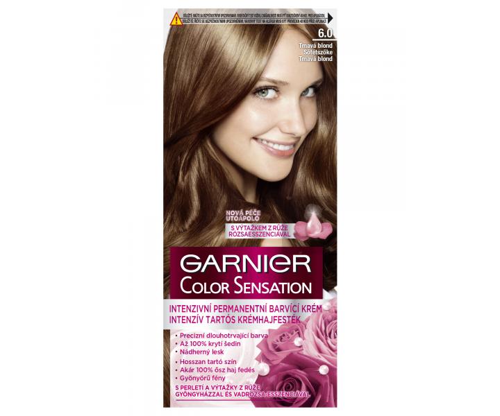 Farba do trwaej koloryzacji Garnier Color Sensation 6.0 ciemny blond