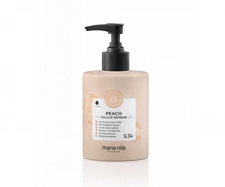 Maska odwieajca kolor wosw Maria Nila Colour Refresh Peach - pomaraczowa