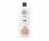 Szampon do lekko przerzedzonych wosw farbowanych Nioxin System 3 Cleanser Shampoo - 1000 ml