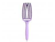 Szczotka do wosw Olivia Garden Fingerbrush Combo Medium - fioletowa