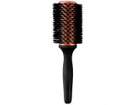 Drewniana okrga szczotka do stylizacji z wosiem dzika i nylonowym Varis Boar Brush Large - 43 mm