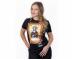 T-shirt Crazy Scissors Mona Lisa - czarny - XS