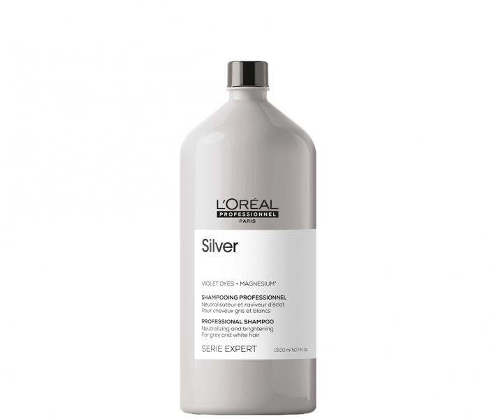 Szampon neutralizujcy do wosw siwych i biaych Loral Professionnel Serie Expert Silver