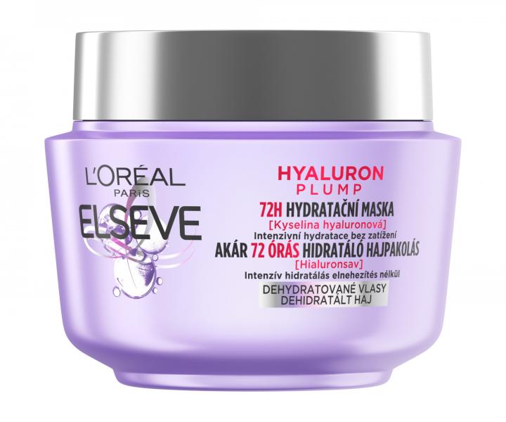 Maska nawilajca do wosw Loral Elseve Hyaluron Plump - 300 ml