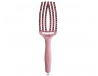 Szczotka Olivia Garden Fingerbrush Combo Medium ThinkPink Soft Pink - jasnorowa