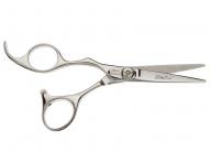 Noyczki fryzjerskie dla leworcznych Olivia Garden SilkCut Shear 5,0" - srebrne