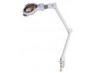 LED lampa kosmetyczna z lup 5 dioptrii SilverFox 1006AT - uchwyt do blatu