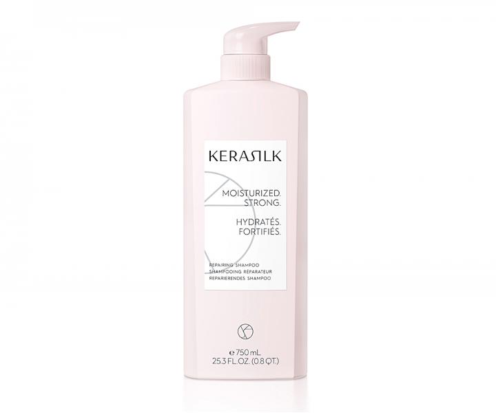 Szampon regenerujcy do wosw suchych i zniszczonych Kerasilk Repairing Shampoo - 750 ml