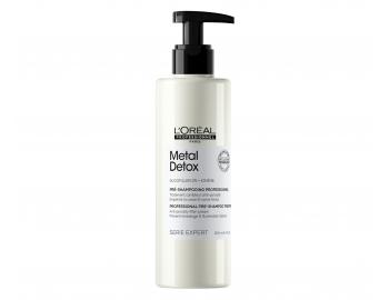 Seria do wosw farbowanych i zniszczonych LOral Professionnel Serie Expert Metal Detox - pielgnacja przed szamponem - 250 ml