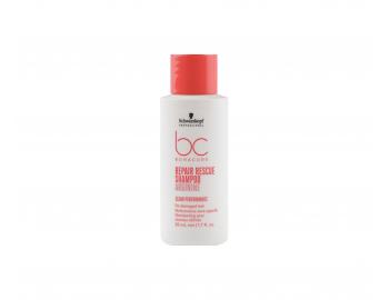 Szampon do wosw zniszczonych Schwarzkopf Professional BC Bonacure Repair Rescue Shampoo - 50 ml