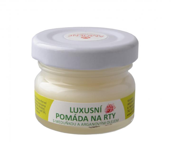 Luksusowy balsam do ust Amoen - melisa i olejek arganowy - 30 ml