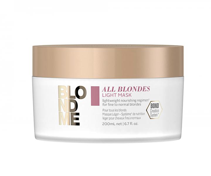 Lekka maska do wosw blond Schwarzkopf Professional BlondMe All Blondes Light Mask - 200 ml