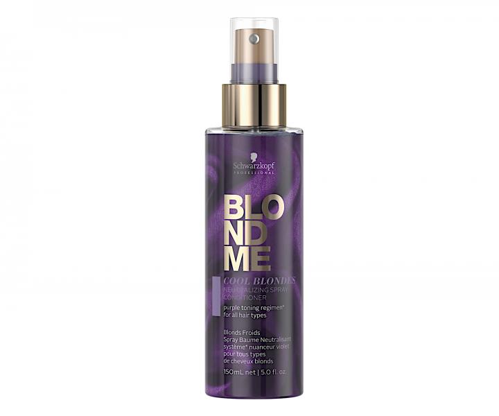 Spray neutralizujcy do wosw blond Schwarzkopf Professional BlondMe Cool Blondes - 150 ml