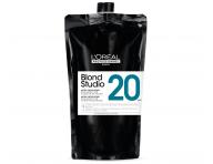 Odywczy oksydant w kremie Loral Blond Studio Platinium 20 vol. 6 % - 1000 ml