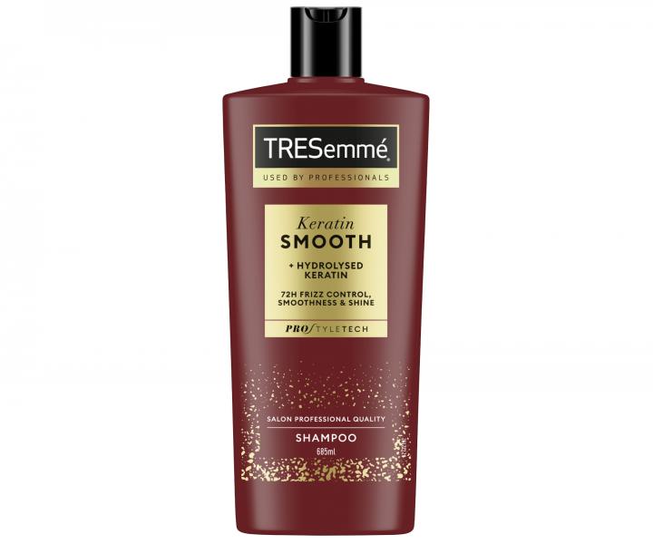 Szampon z keratyn nadajcy wosom gadko i poysk bez puszenia Tresemm Keratin Smooth - 685 ml