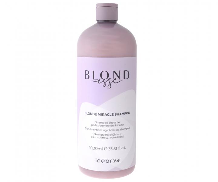 Szampon rozjaniajcy do wosw blond Inebrya Blondesse Blonde Miracle Shampoo - 1000 ml