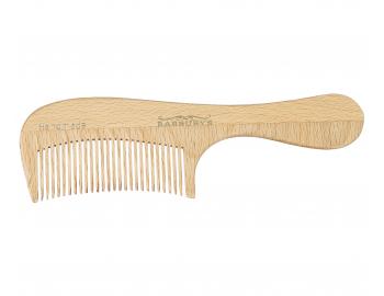 Grzebie z drewna bukowego Sibel Barburys Steamed Beech Wood 06 - 19 x 5,5 cm