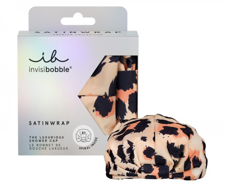 Czepek pod prysznic Invisibobble Luxewrap Leo