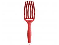 Szczotka Olivia Garden Fingerbrush Combo Medium Red Confidence - jasnoczerwona