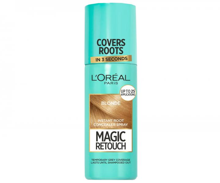 Spray do retuszu odrostw Loral Paris Magic Retouch - 75 ml - blond