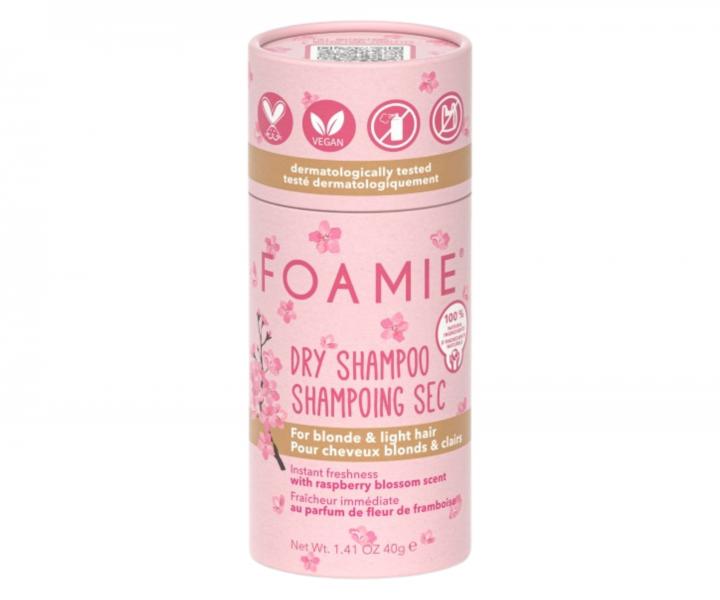 Suchy szampon do wosw blond Foamie Berry Blonde Dry Shampoo - 40 g