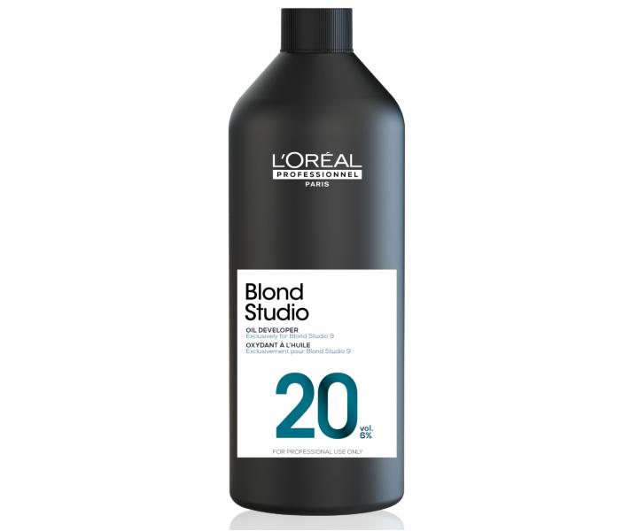 Odywczy oksydant w kremie Loral Blond Studio 20 vol. 6% - 1000 ml