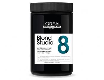 Seria produktw do rozjaniania wosw LOral Professionnel Blond Studio Multi-Techniques - puder z Pro-Keratyn Loral Blond Studio 8