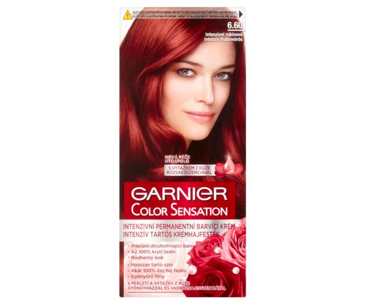 Farba do trwaej koloryzacji Garnier Color Sensation 6.60 intensywny rubin