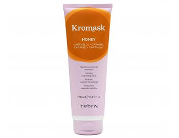 Koloryzujca maska odywcza Inebrya Kromask - 250 ml - karmelowy (Honey)