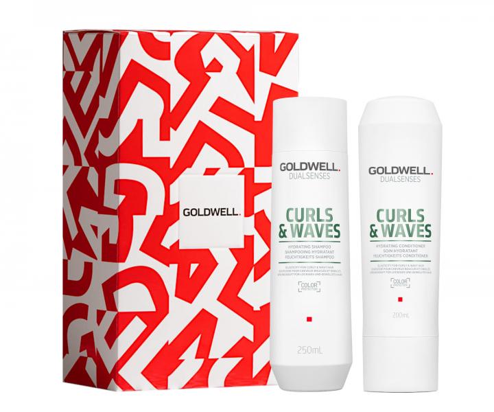 Zestaw upominkowy do wosw falowanych i krconych Goldwell Dualsenses Curls & Waves