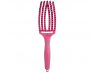 Szczotka Olivia Garden Fingerbrush Combo Medium - rowa