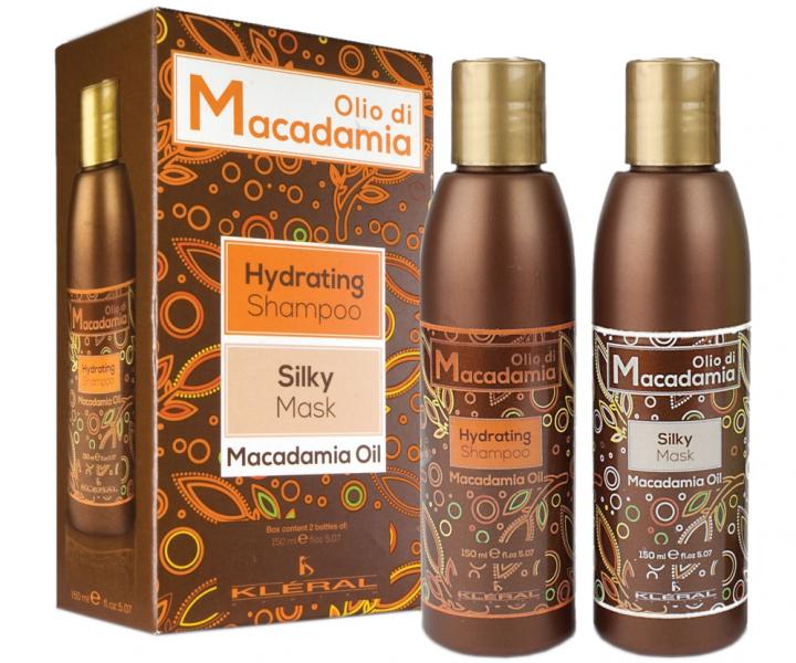 Seria produktw nawilajcych do wosw suchych Klral Olio di Macadamia