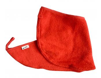 Turban do wosw MaryBerry Red Couture - czerwony