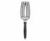 Szczotka Olivia Garden Fingerbrush Combo Medium - srebrny