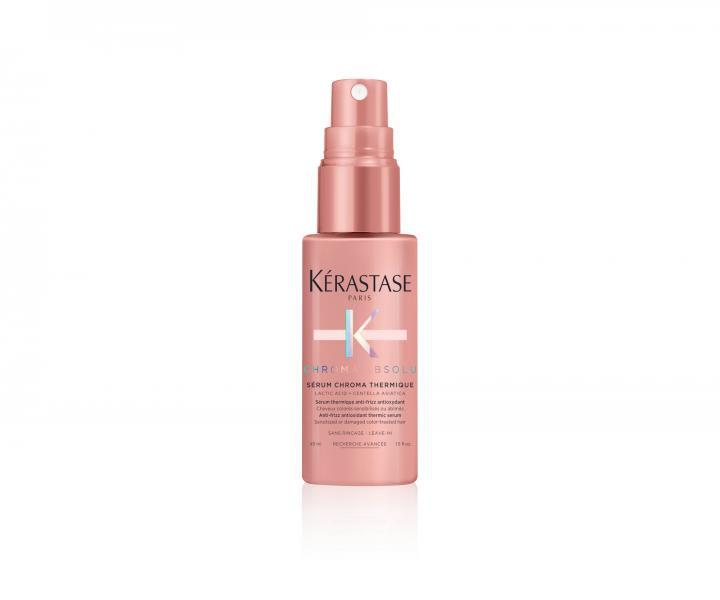 Zestaw do wosw farbowanych Krastase Chroma Absolu + serum termoochronne 45 ml gratis