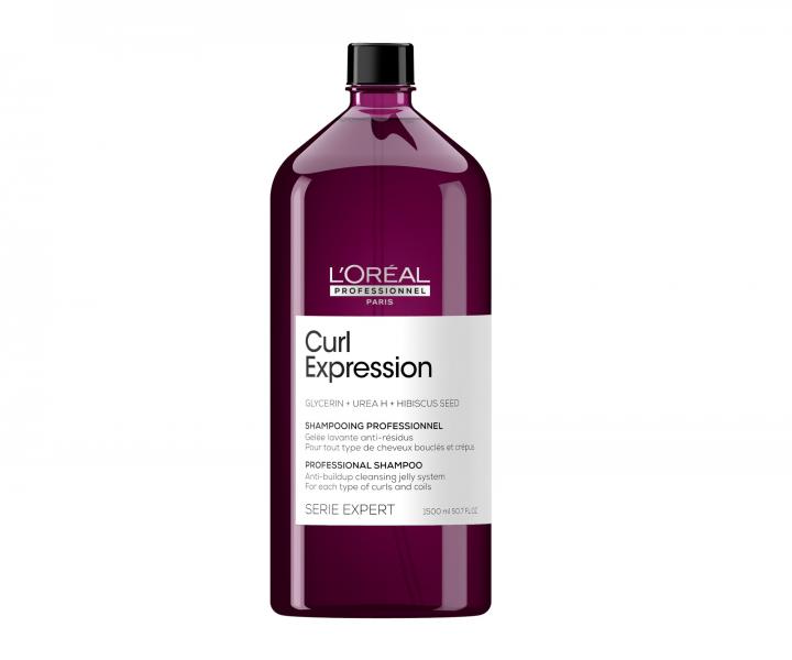 Szampon oczyszczajcy do wosw falowanych i krconych Loral Professionnel Curl Expression -1500 ml