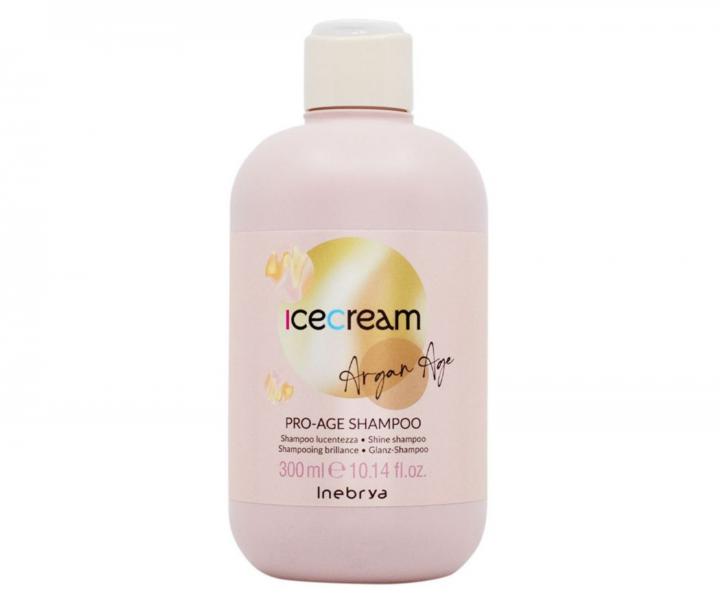 Szampon nabyszczajcy do wosw Inebrya Ice Cream Argan Age Pro-Age Shampoo - 300 ml