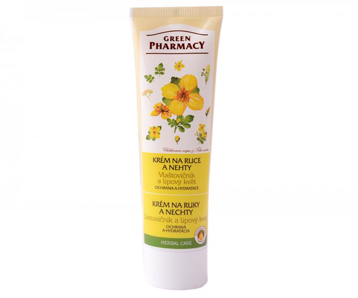 Krem do rk i paznokci z jaskczym zielem Green Pharmacy Hand And Nail Cream Celandine - 100 ml