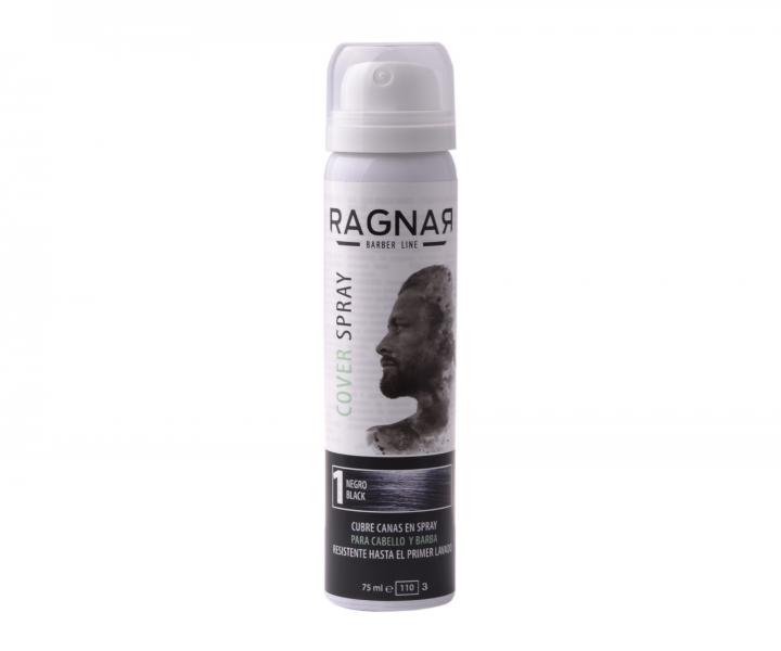 Spray maskujcy odrosty i siwe wosy Ragnar Barber Line Cover Spray 75 ml - czarny