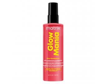 Termoochronna odywka bez spukiwania nadajca poysk i ochron matowym wosom farbowanym Matrix Glow Mania - 250 ml